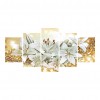 5pcs/set Flower - Full Round Diamond Painting(95*45cm)