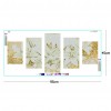 5pcs/set Flower - Full Round Diamond Painting(95*45cm)