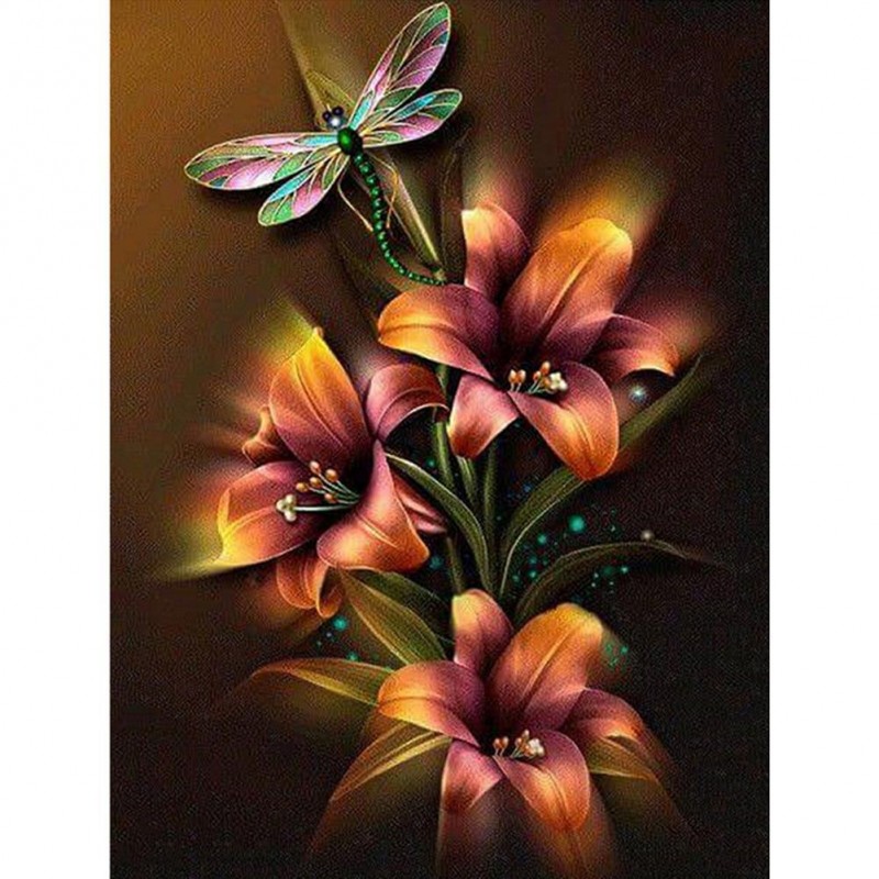 Orange Flower Dragon...
