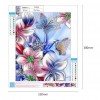 Abstract Flower - Crystal Rhinestone Diamond Painting