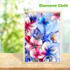 Abstract Flower - Crystal Rhinestone Diamond Painting
