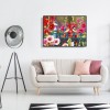 Birds Flower- Full Round Diamond Painting