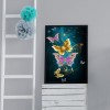 Butterfly- Full Round Diamond Painting