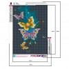 Butterfly- Full Round Diamond Painting