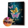 Butterfly- Full Round Diamond Painting