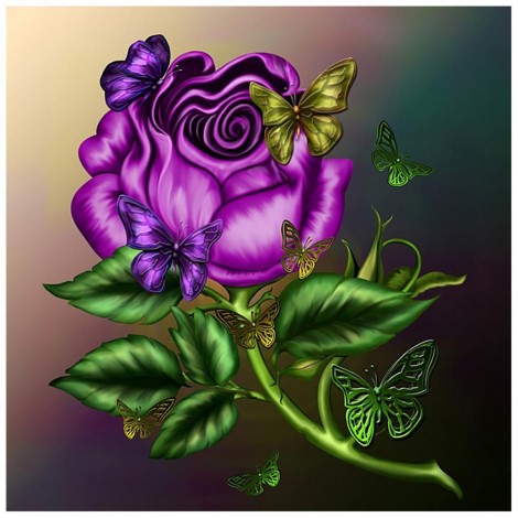 Flower - Full Round Diamond Painting