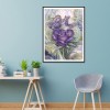 Purple  Rose - Full Round Diamond Painting