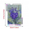 Purple  Rose - Full Round Diamond Painting