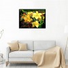 Yellow Lily Flower - Full Round Diamond Painting