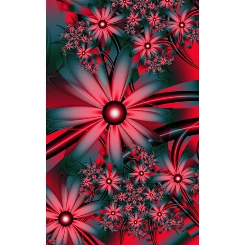 Red Fantasy Flowers ...