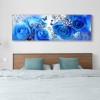 Blue Rose- Full Round Diamond Painting