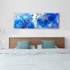Blue Rose- Full Round Diamond Painting