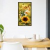 Flower & Butterfly - Full Round Diamond Painting