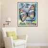 Butterfly- Full Round Diamond Painting