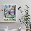 Butterfly- Full Round Diamond Painting