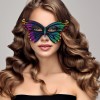 Special Shaped Rhinestone DIY Diamond Painting Colorful butterfly Masquerade Party Mask