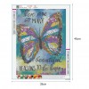 Butterfly- Full Round Diamond Painting