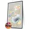 Lotus  - Full Round Diamond Painting(85x45cm)