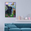 Rabbit Butterfly - Full Round Diamond Painting