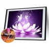 Gorgeous Lotus - Full Round Diamond Painting