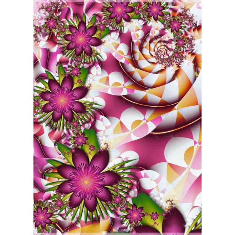 Geometric Flower - F...