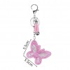 Full Drill Special Shaped Diamond Painting Butterfly Bag Keychain Pendant