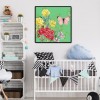 Flower Butterfly - Full Round Diamond Painting