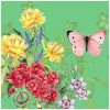 Flower Butterfly - Full Round Diamond Painting