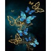 Butterfly- Full Round Diamond Painting