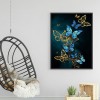 Butterfly- Full Round Diamond Painting