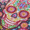 Flower Skull - Crystal Rhinestone Diamond Painting