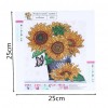 Sunflower - Crystal Rhinestone Diamond Painting