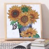 Sunflower - Crystal Rhinestone Diamond Painting
