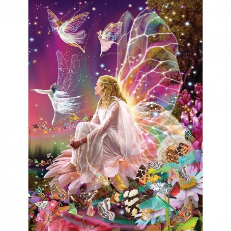 Butterfly Fairy - Full Square Diamond Painting