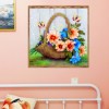 Flower Basket - Full Round Diamond Painting