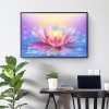 Lotus Flower - Full Round Diamond Painting