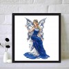 Butterfly Fairy Dress Lady- Full Round Diamond Painting