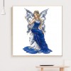 Butterfly Fairy Dress Lady- Full Round Diamond Painting