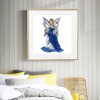 Butterfly Fairy Dress Lady- Full Round Diamond Painting