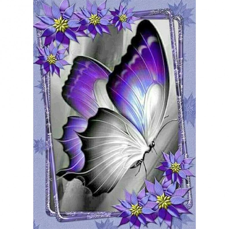 Purple Butterfly- Fu...