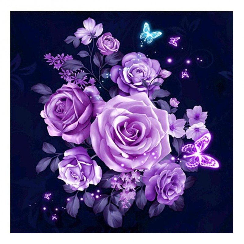 Purple Flowers - Par...