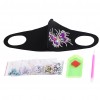 Starry Sky Butterfly DIY Part Drill Rhinestone Cute Women Mask Painting Kit