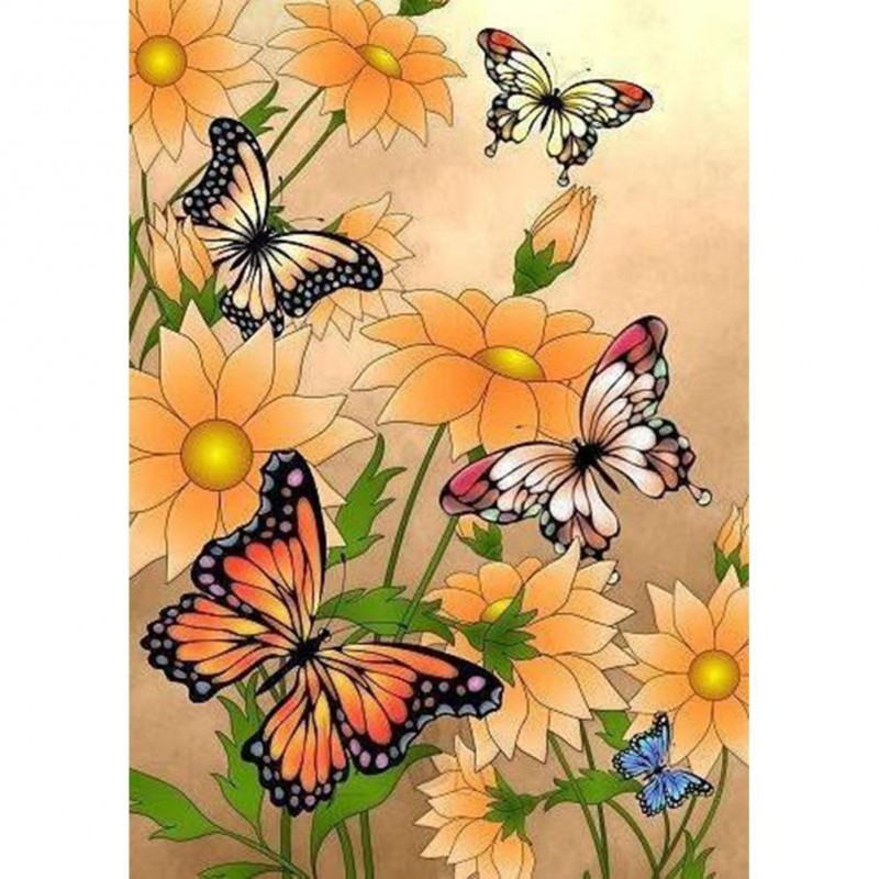 Flower Butterfly - F...