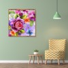Flowers and Butterflies - Full Round Diamond Painting