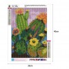 Cactus - Full Round Diamond Painting