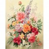Warm Flowers - Full Square Diamond Painting