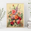 Warm Flowers - Full Square Diamond Painting
