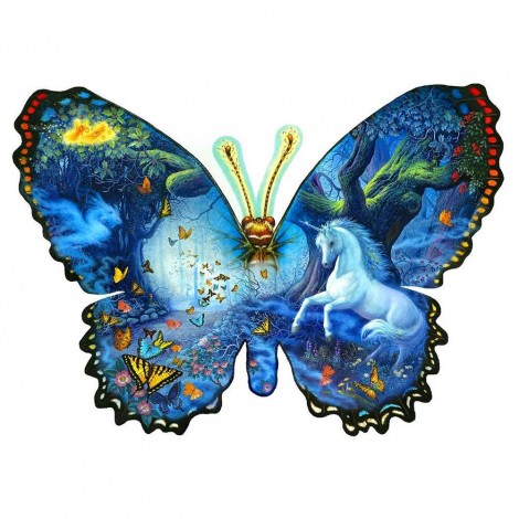 Novelty Butterfly - Full Round Diamond Painting