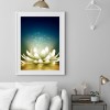 White Pond Lily- Full Round Diamond Painting
