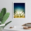 White Pond Lily- Full Round Diamond Painting